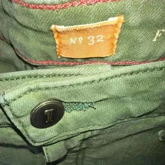 Anthropologie Pilcro & the Letterpress stet size 32 loden green jean. - Picture 7 of 15